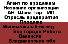 Агент по продажам › Название организации ­ АН "Шэнэ Гэр", ИП › Отрасль предприятия ­ Продажи › Минимальный оклад ­ 45 000 - Все города Работа » Вакансии   . Владимирская обл.,Вязниковский р-н